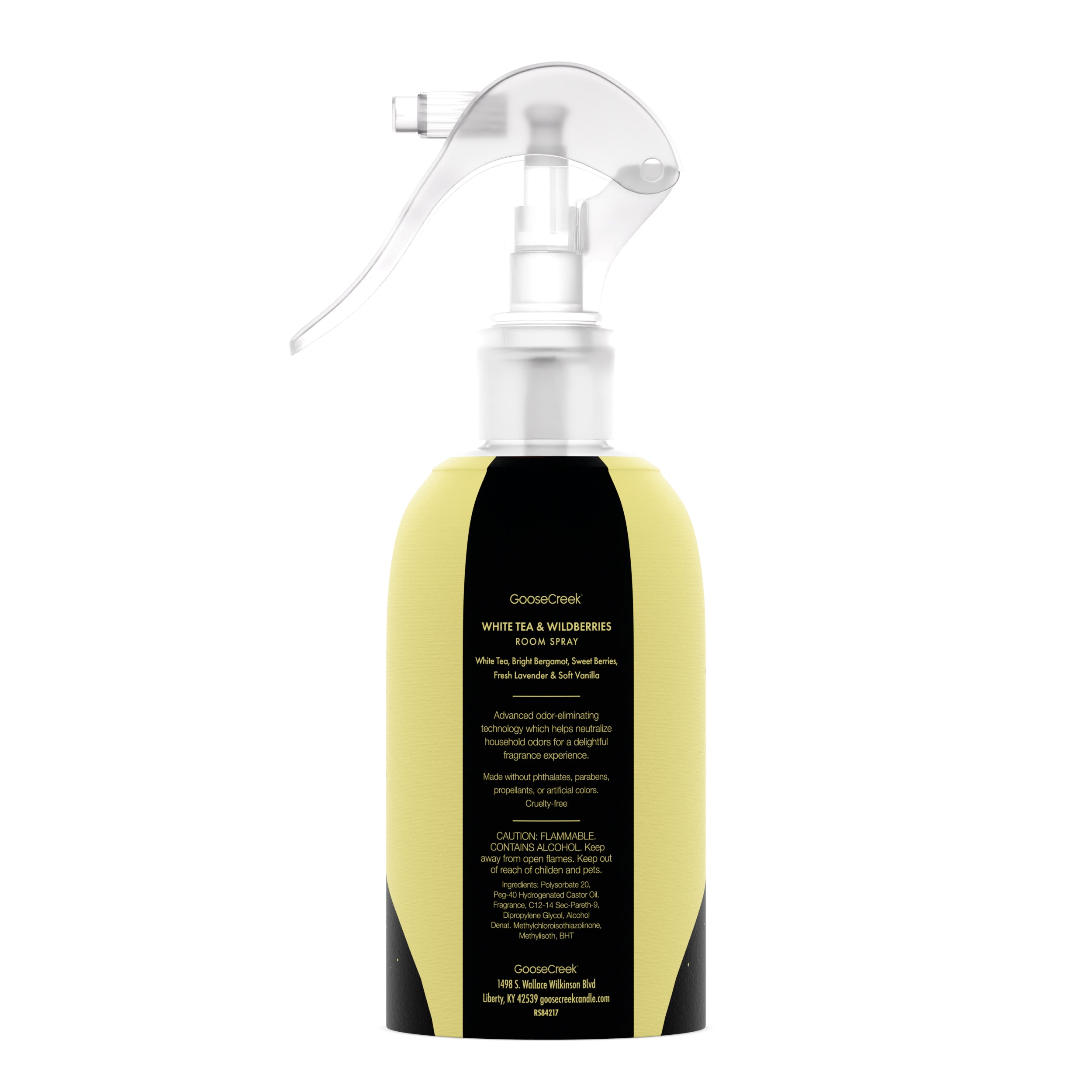 White Tea & Wildberries Odor Eliminating Room Spray - Image 3